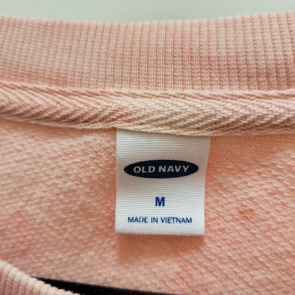 Medium, Old Navy, pink tie-dye tunic sweater - Picture 2 of 5